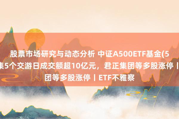 股票市场研究与动态分析 中证A500ETF基金(563360)采集5个交游日成交额超10亿元，君正集团等多股涨停丨ETF不雅察