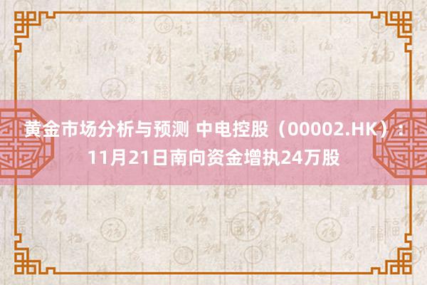 黄金市场分析与预测 中电控股（00002.HK）：11月21日南向资金增执24万股