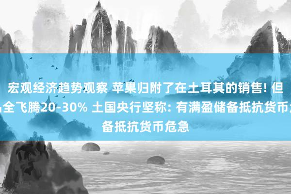 宏观经济趋势观察 苹果归附了在土耳其的销售! 但居品全飞腾20-30% 土国央行坚称: 有满盈储备抵抗货币危急