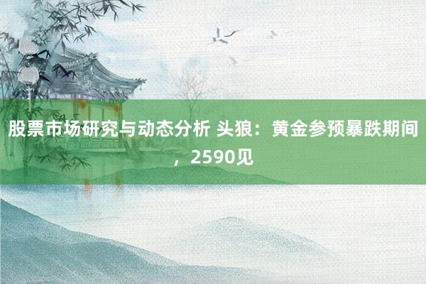 股票市场研究与动态分析 头狼：黄金参预暴跌期间，2590见