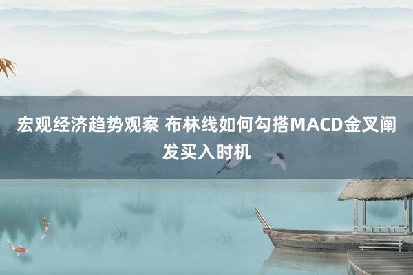 宏观经济趋势观察 布林线如何勾搭MACD金叉阐发买入时机