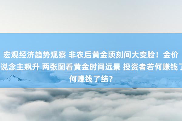 宏观经济趋势观察 非农后黄金顷刻间大变脸！金价惊东说念主飙升 两张图看黄金时间远景 投资者若何赚钱了结？